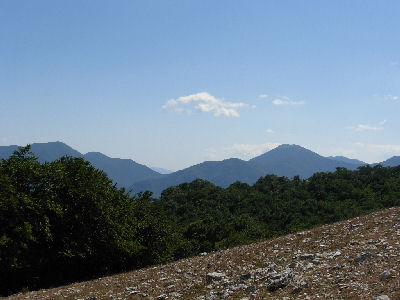 Monti circostanti a Sant'Elia